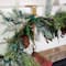 Village Lighting Mantel Garland & Stocking Hanger, 3ct.